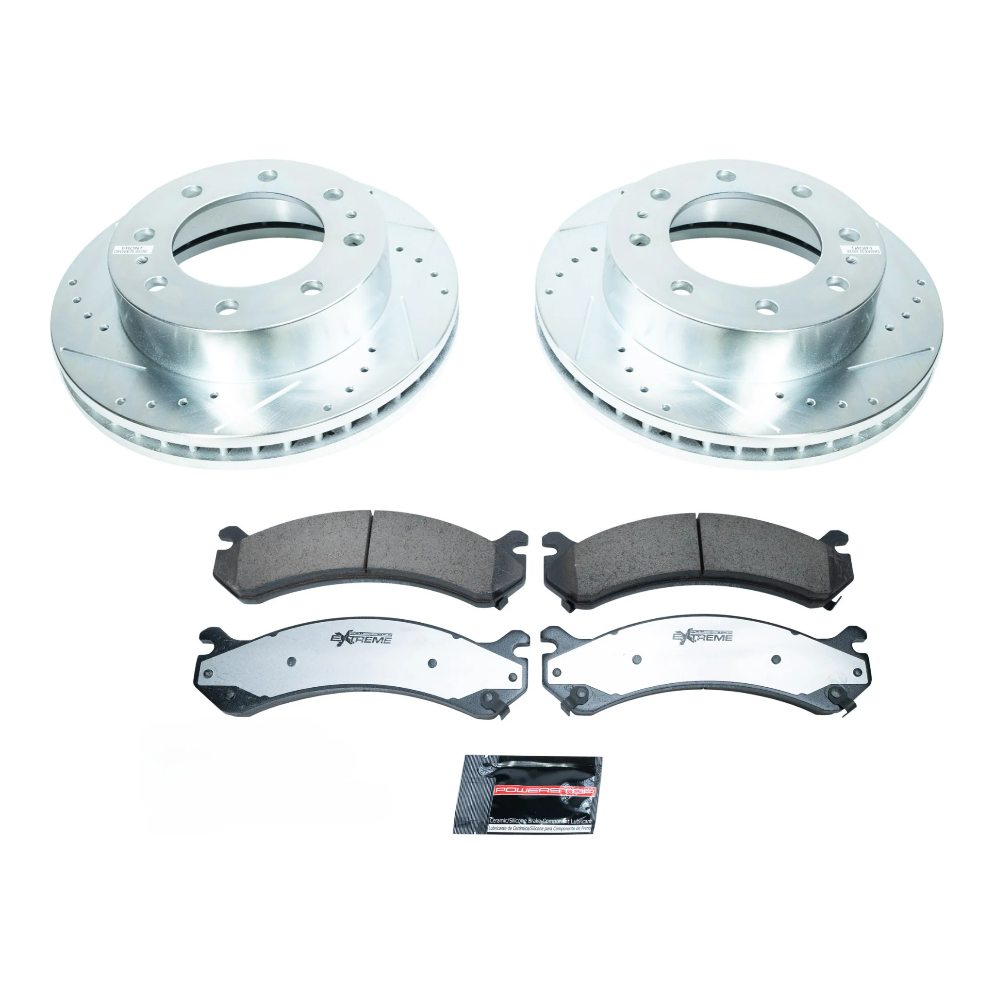 PowerStop Performance Brake & Caliper Kit, 2001-2010 LB7/LLY/LBZ/LMM Dual Rear Wheel - Image 3
