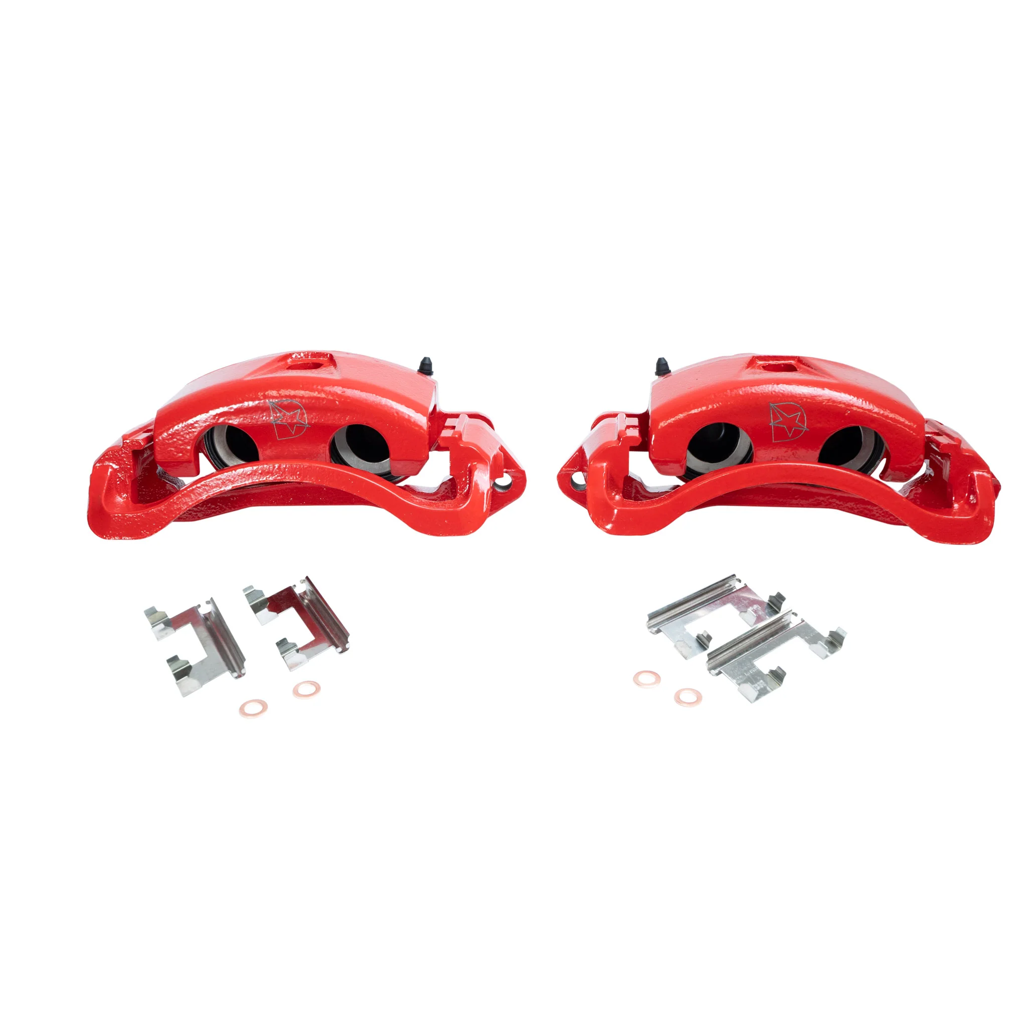 PowerStop Performance Brake & Caliper Kit, 2001-2010 LB7/LLY/LBZ/LMM Dual Rear Wheel - Image 8