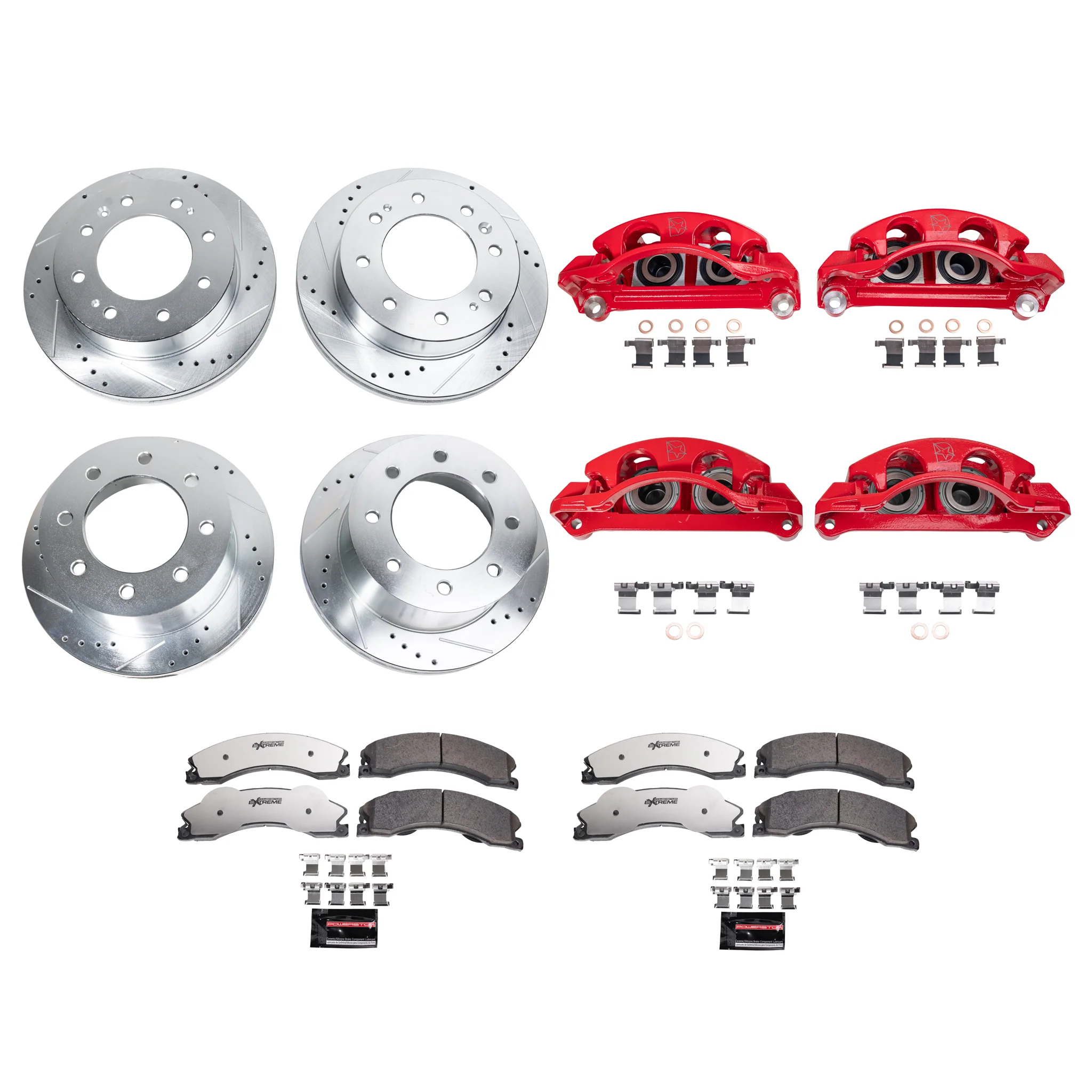 PowerStop Performance Brake & Caliper Kit, 2011 LML Dual Rear Wheel