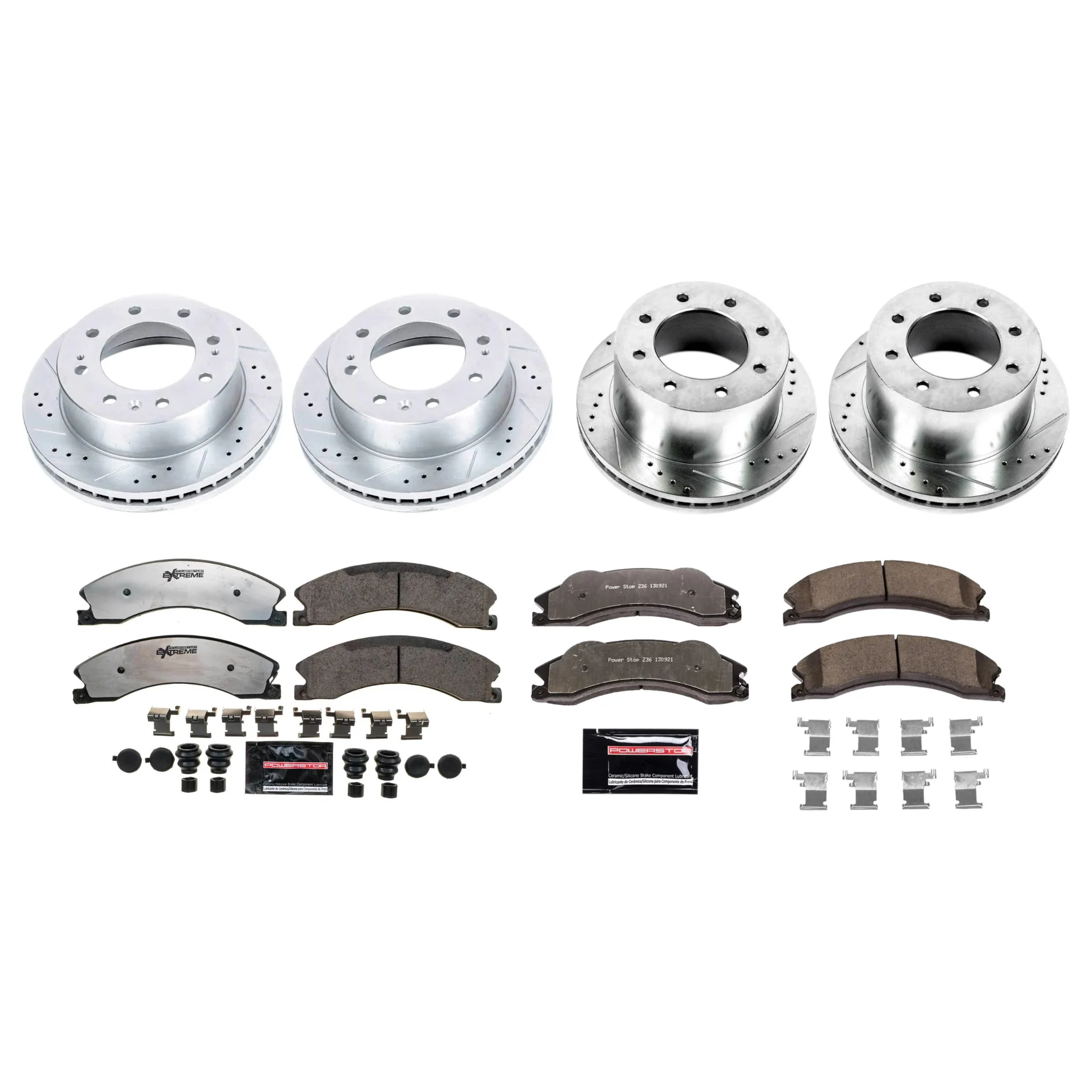 PowerStop Performance Brake & Rotor Kits, 2012-2014 LML Dual Rear Wheel - Image 3