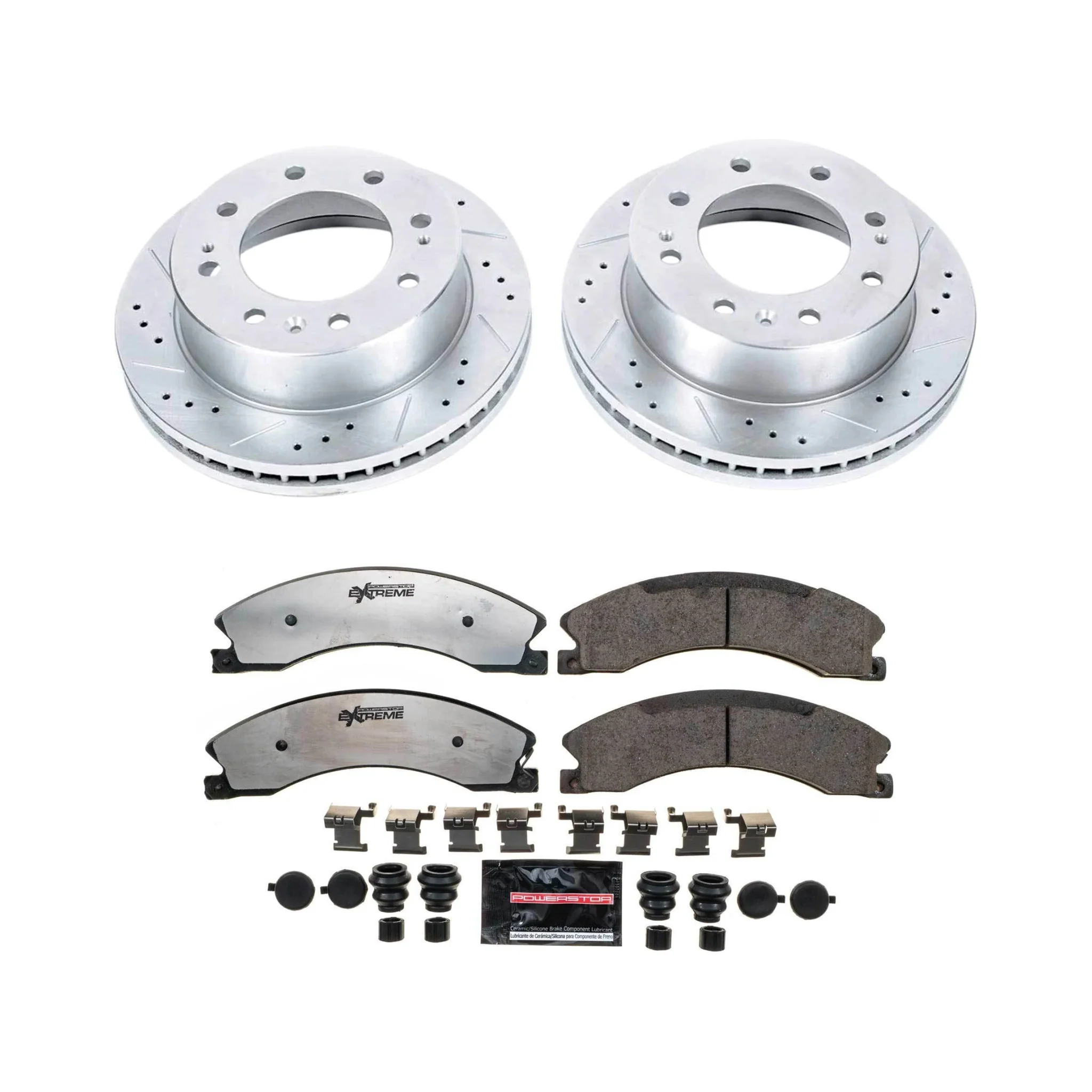 PowerStop Performance Brake & Rotor Kits, 2015-2019 LML/L5P Dual Rear Wheel