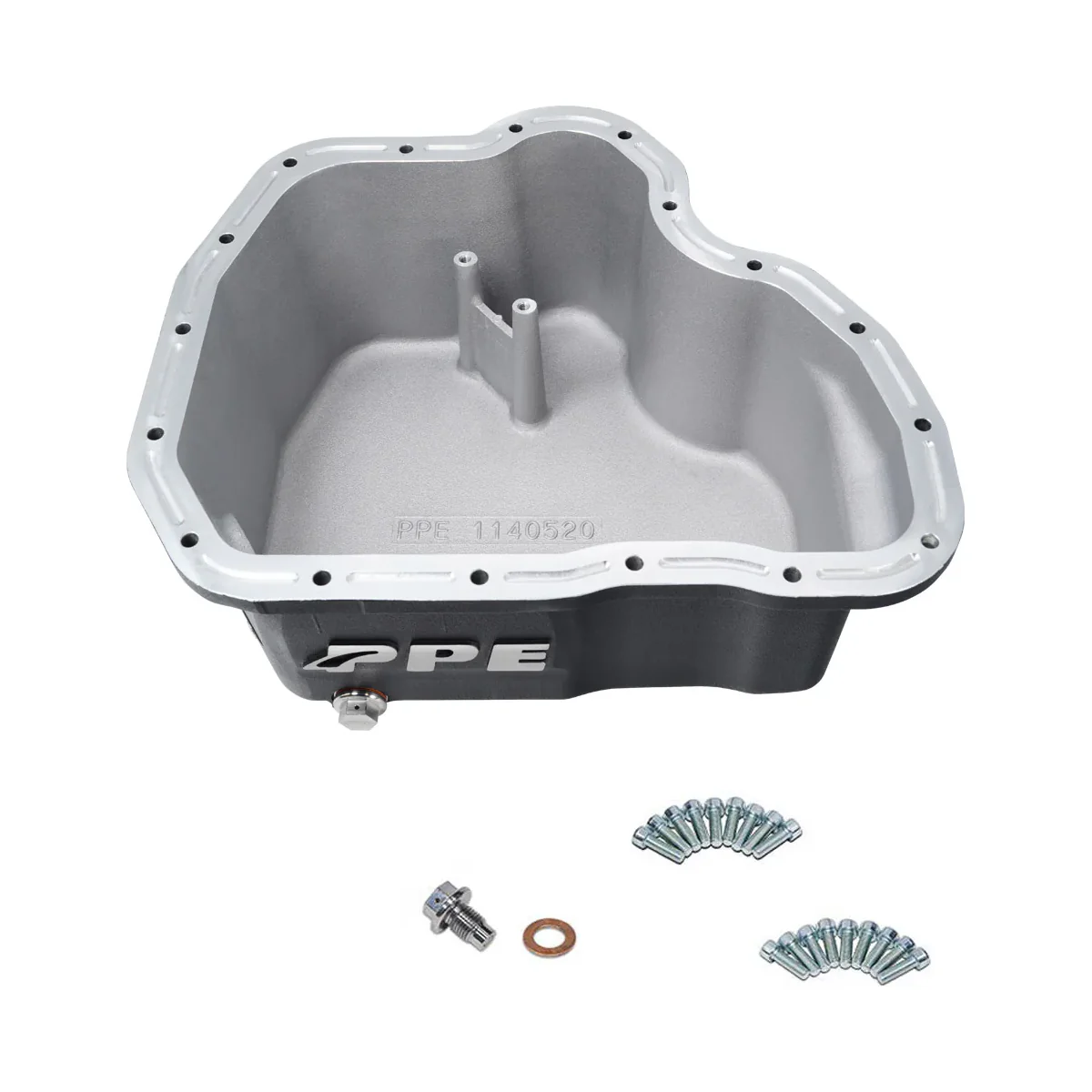 PPE High Capacity Cast Aluminum Engine Oil Pan, 2001-2010 LB7/LLY/LBZ/LMM - Image 7
