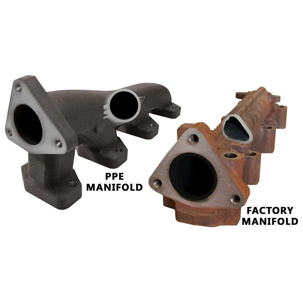 PPE High Flow Exhaust Manifold with Up-Pipes, 2001-2004 LB7 Federal Emissions - Image 4