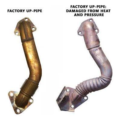 PPE High Flow Exhaust Manifold with Up-Pipes, 2001-2004 LB7 Federal Emissions - Image 8