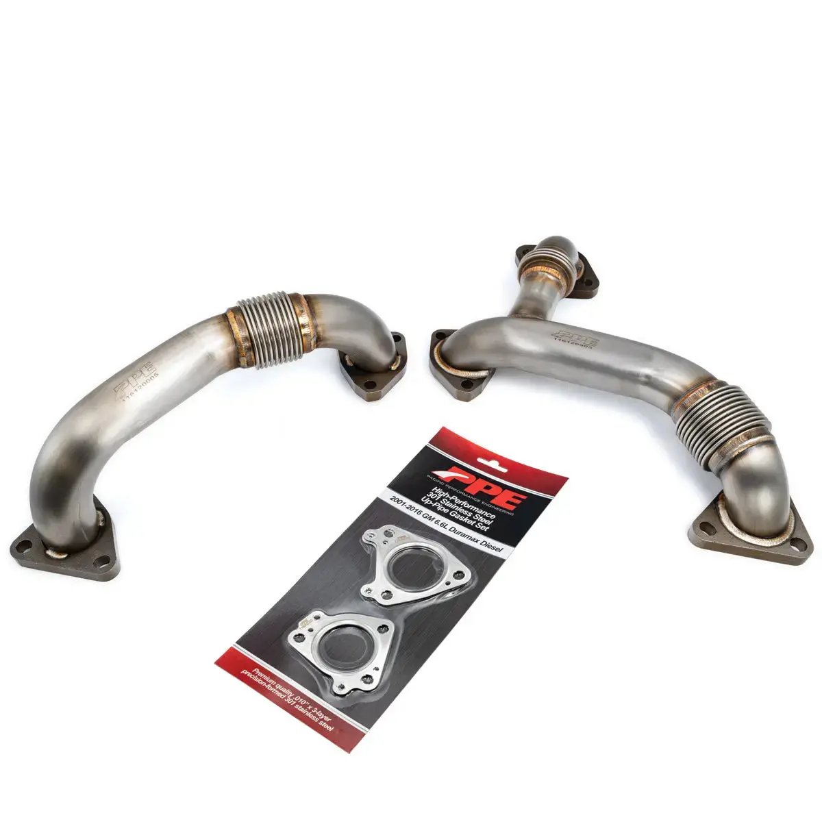 PPE High Flow OEM Replacement Up-Pipes, 2006-2007 LBZ - Image 2