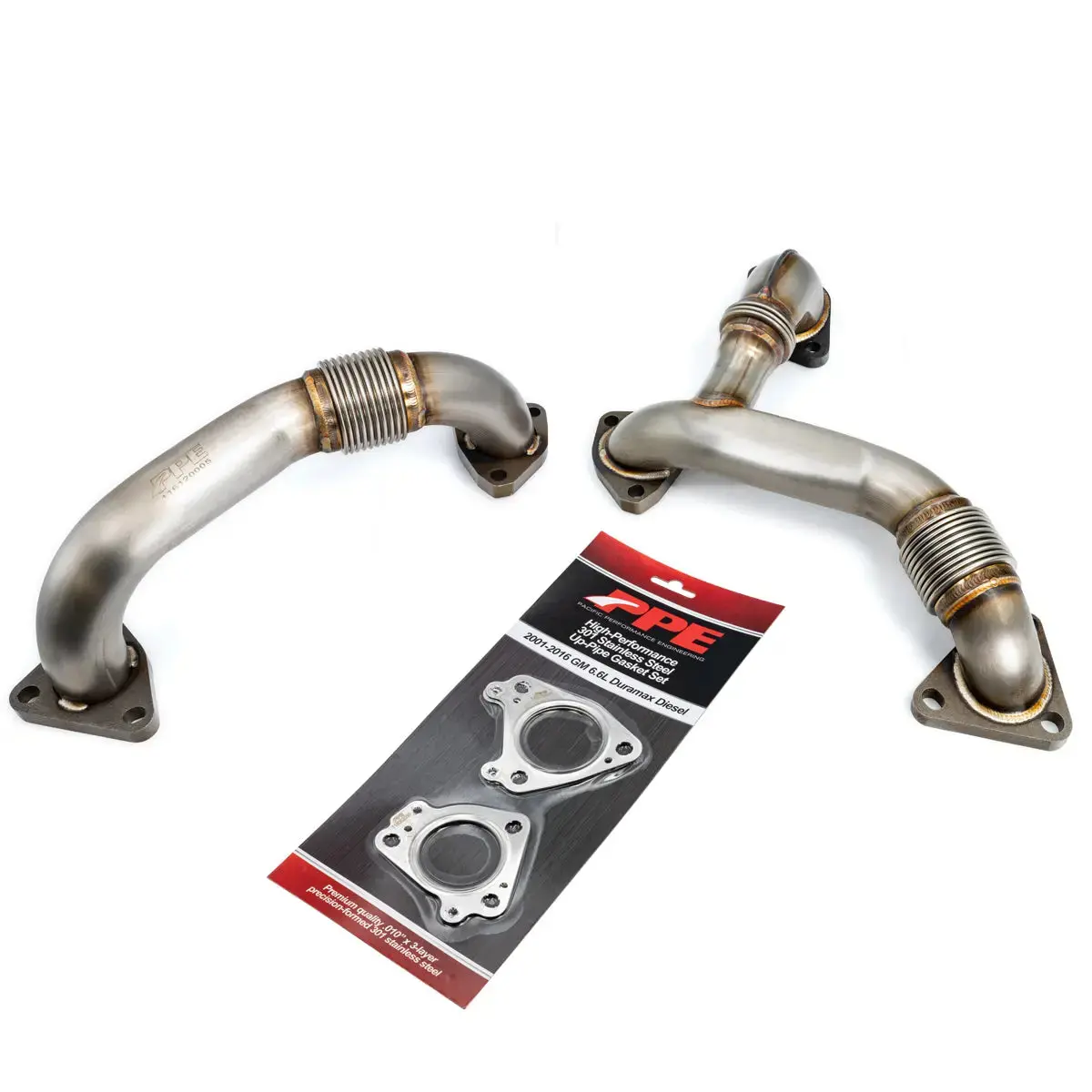 PPE High Flow OEM Replacement Up-Pipes, 2007.5-2010 LMM - Image 2