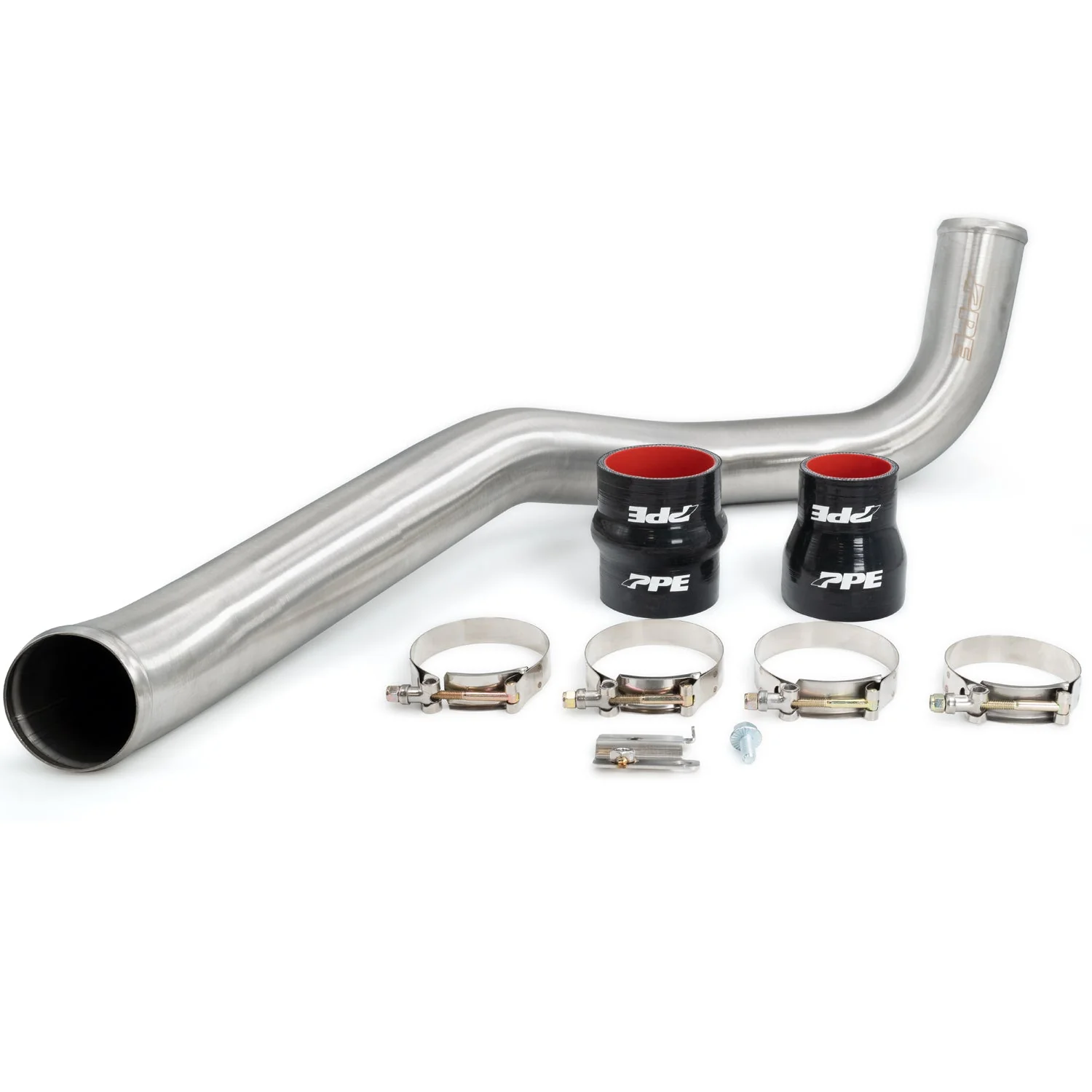 PPE Hot Side Intercooler Charge Pipe - 3.0” Stainless Steel, 2004.5-2010 LLY/LBZ/LMM - Image 2