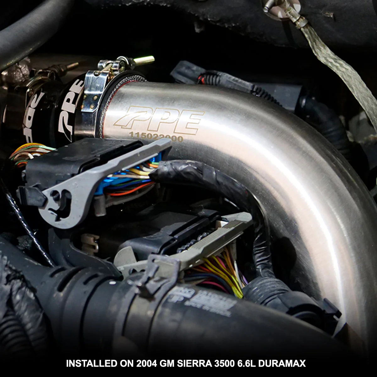 PPE Hot Side Intercooler Charge Pipe - 3.0” Stainless Steel, 2004.5-2010 LLY/LBZ/LMM - Image 6