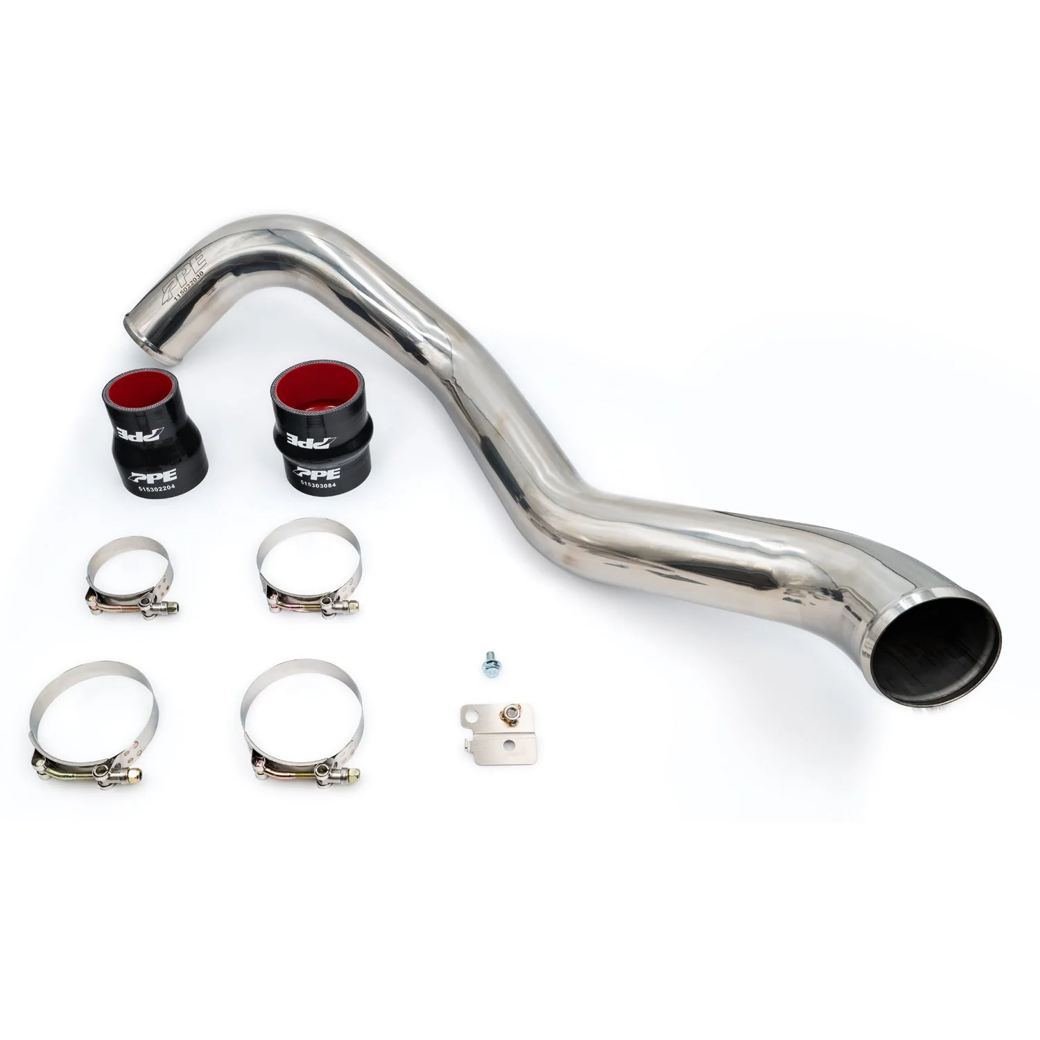 PPE Hot Side Intercooler Charge Pipe - 3.0” Stainless Steel, 2004.5-2010 LLY/LBZ/LMM - Image 7