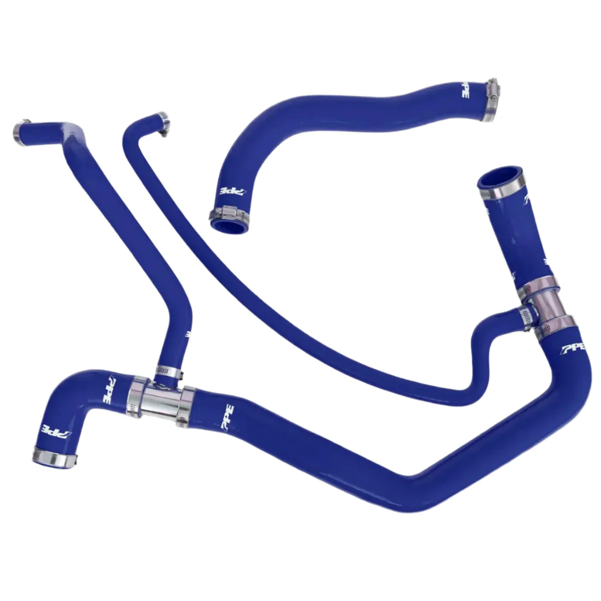 PPE Silicone Upper and Lower Coolant Hose Kit, 2001-2005 LB7/LLY - Image 3