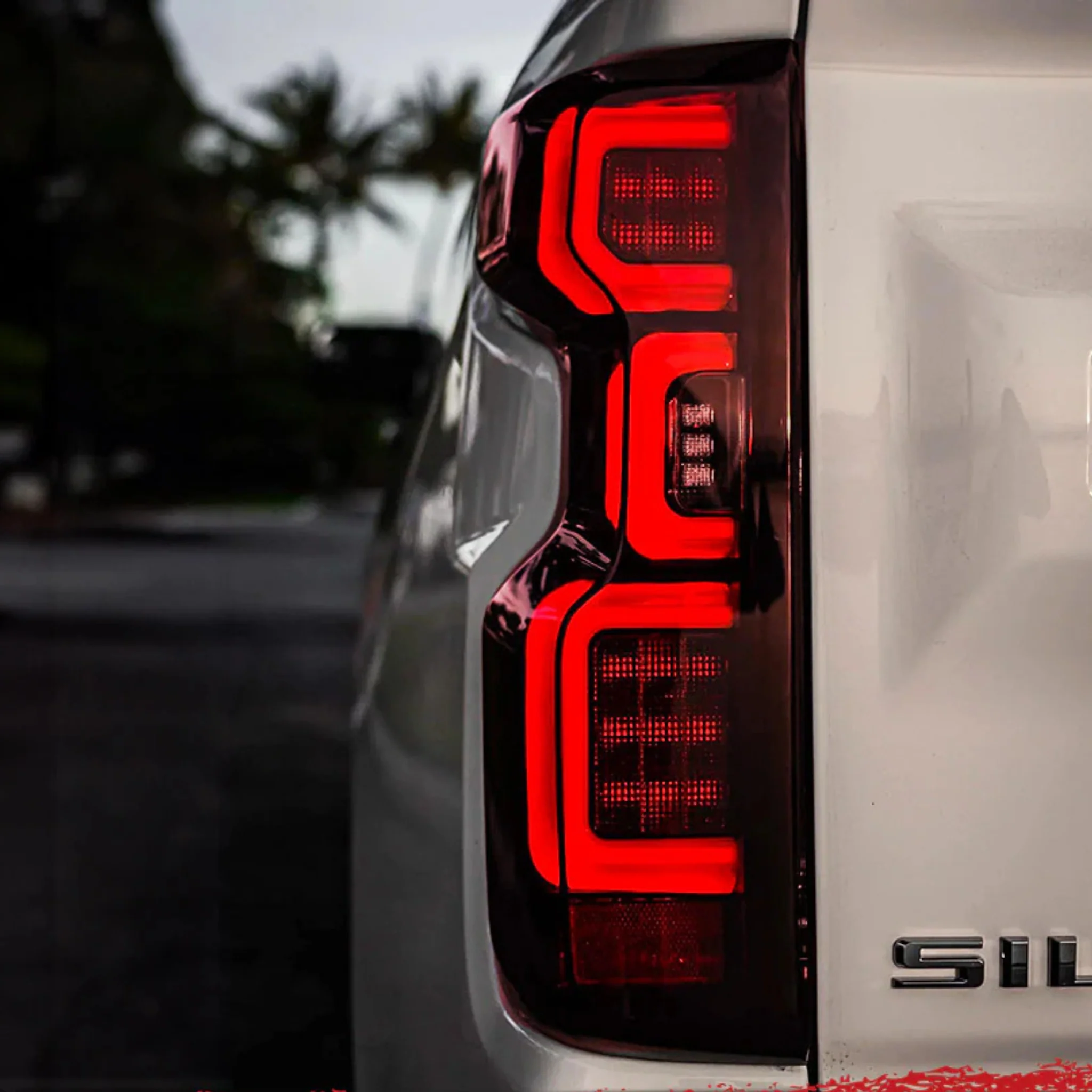Recon OLED Tail Lights - Red Smoked, 2020-23 Silverado LM2/L5P - Image 4