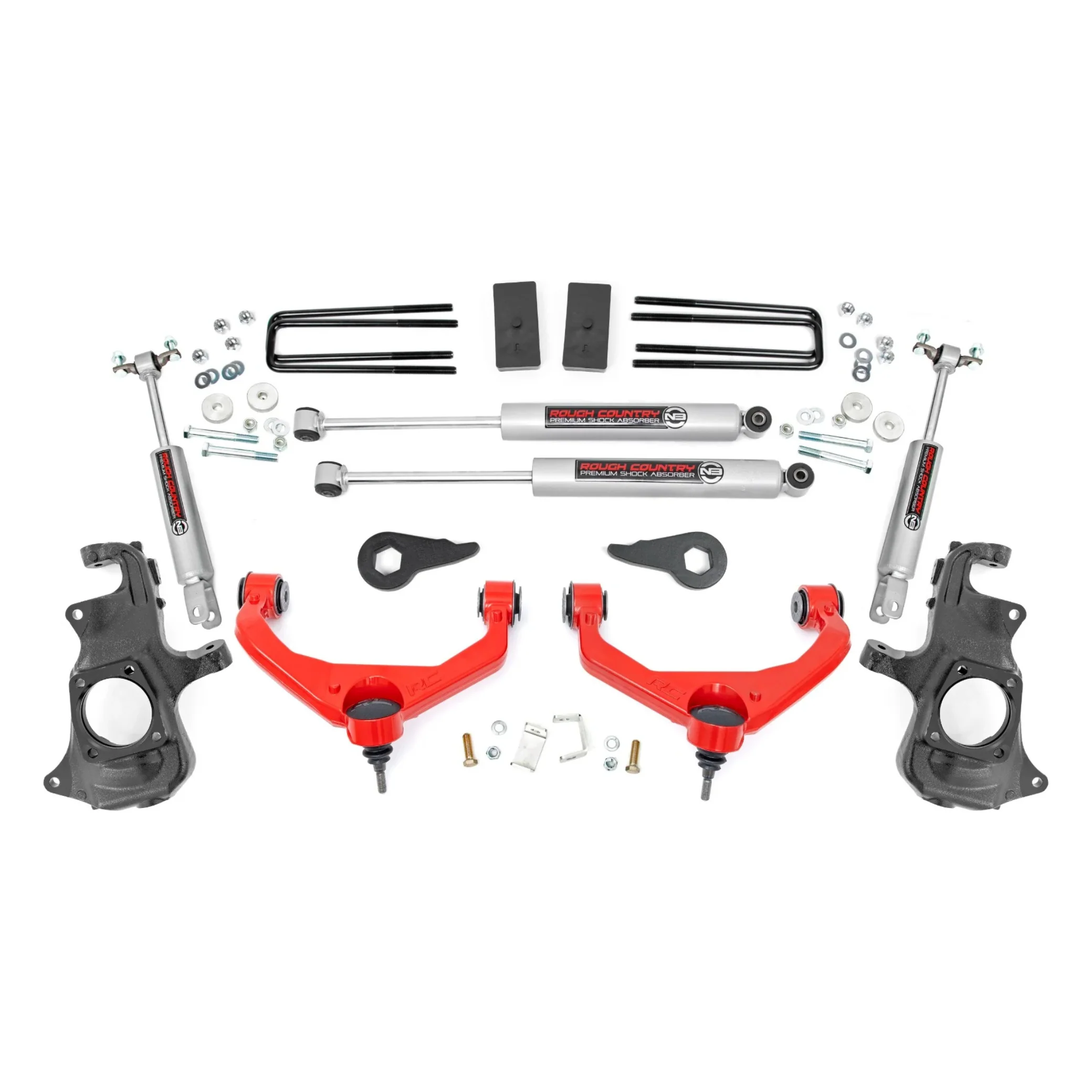 Rough Country 3.5" Knuckle Lift kit, 2011-2019 LML/L5P - Image 2