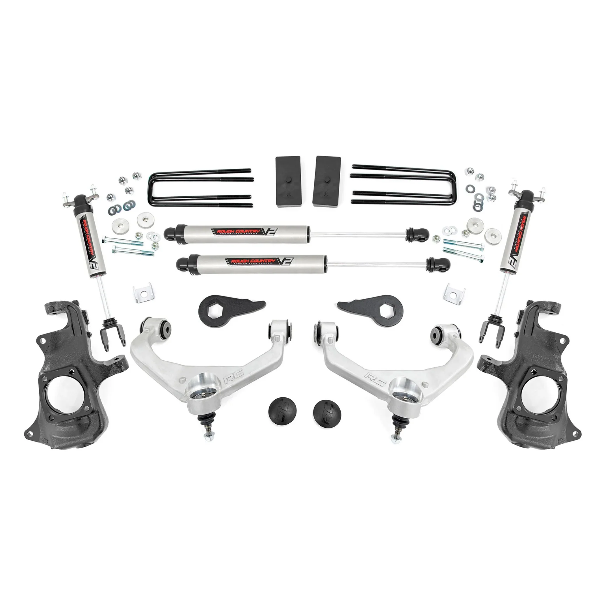 Rough Country 3.5" Knuckle Lift kit, 2011-2019 LML/L5P - Image 7
