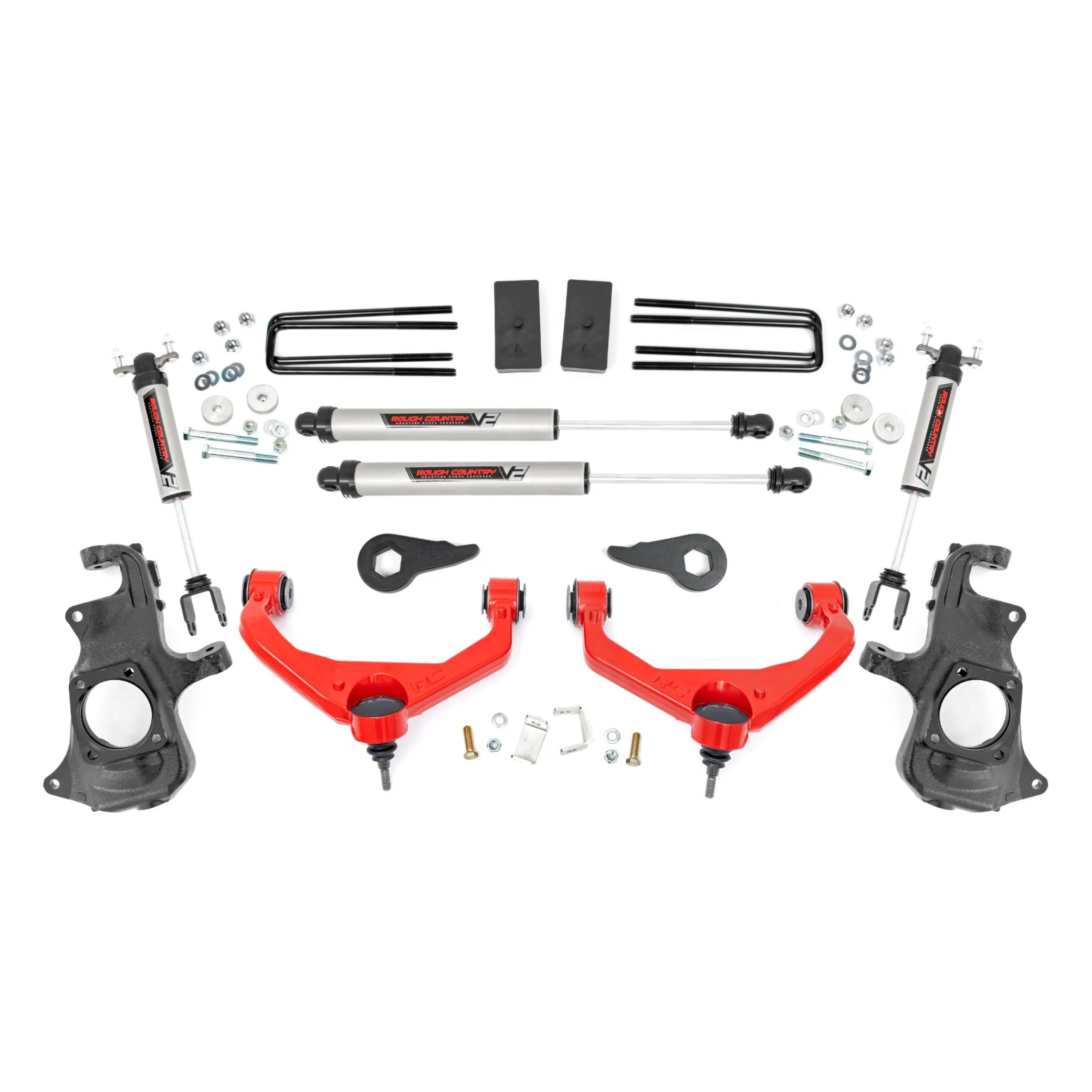 Rough Country 3.5" Knuckle Lift kit, 2011-2019 LML/L5P - Image 8