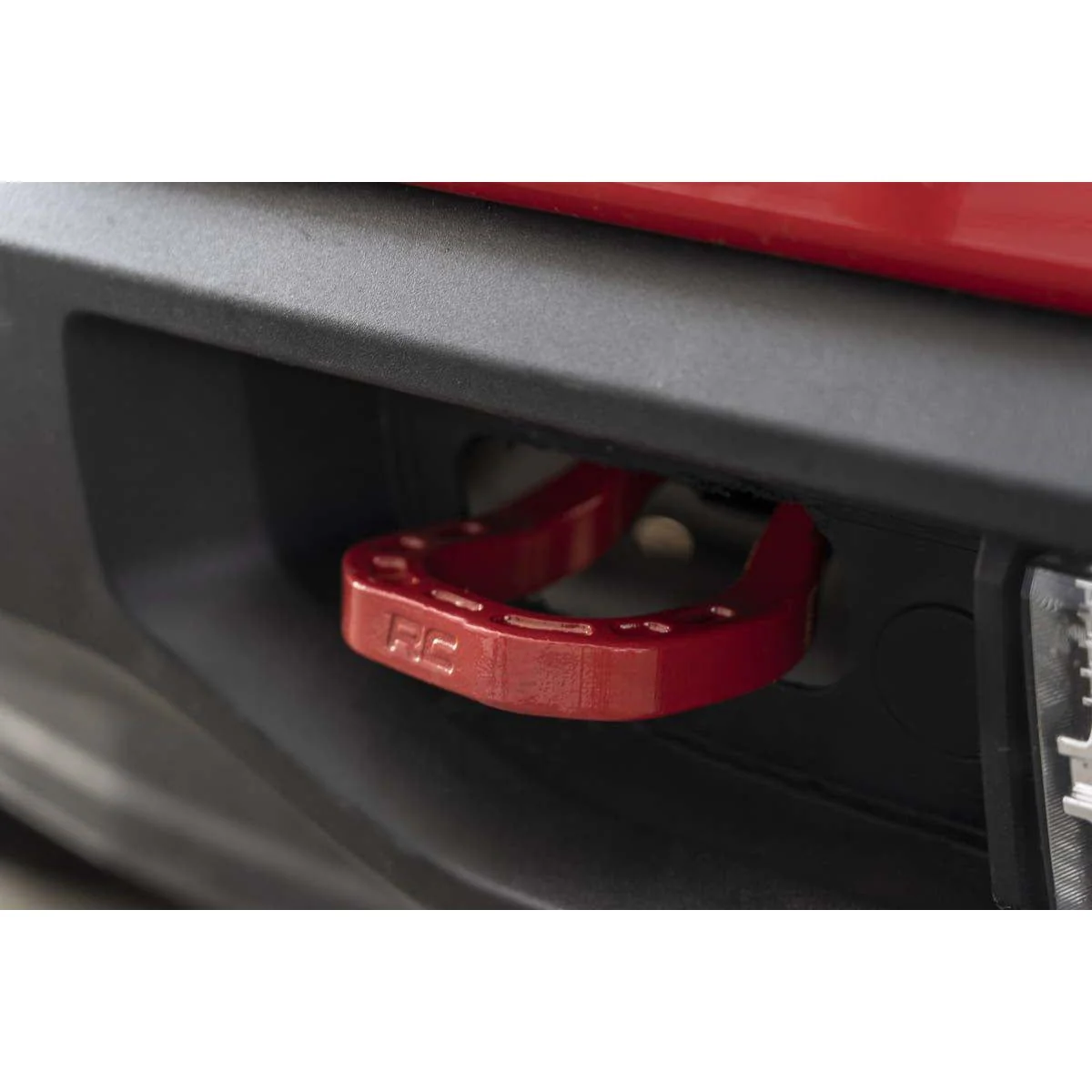 Rough Country Forged Tow Hooks Red, 2020-2022 LM2 - Image 3