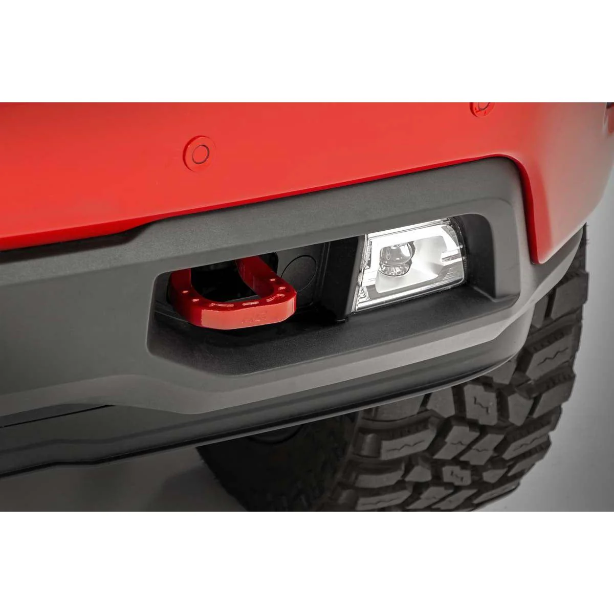Rough Country Forged Tow Hooks Red, 2020-2022 LM2 - Image 4