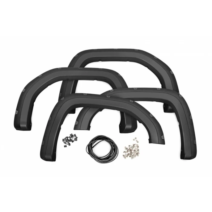 Rough Country Sierra Pocket Fender Flares, 2020-2025 LM2/LZ0