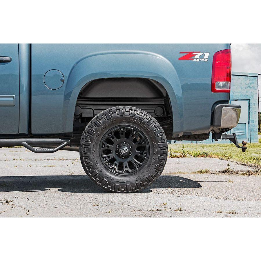 Rough Country Rear Inner Wheel Well Liners, 2007.5-2010 Silverado LMM - Image 2