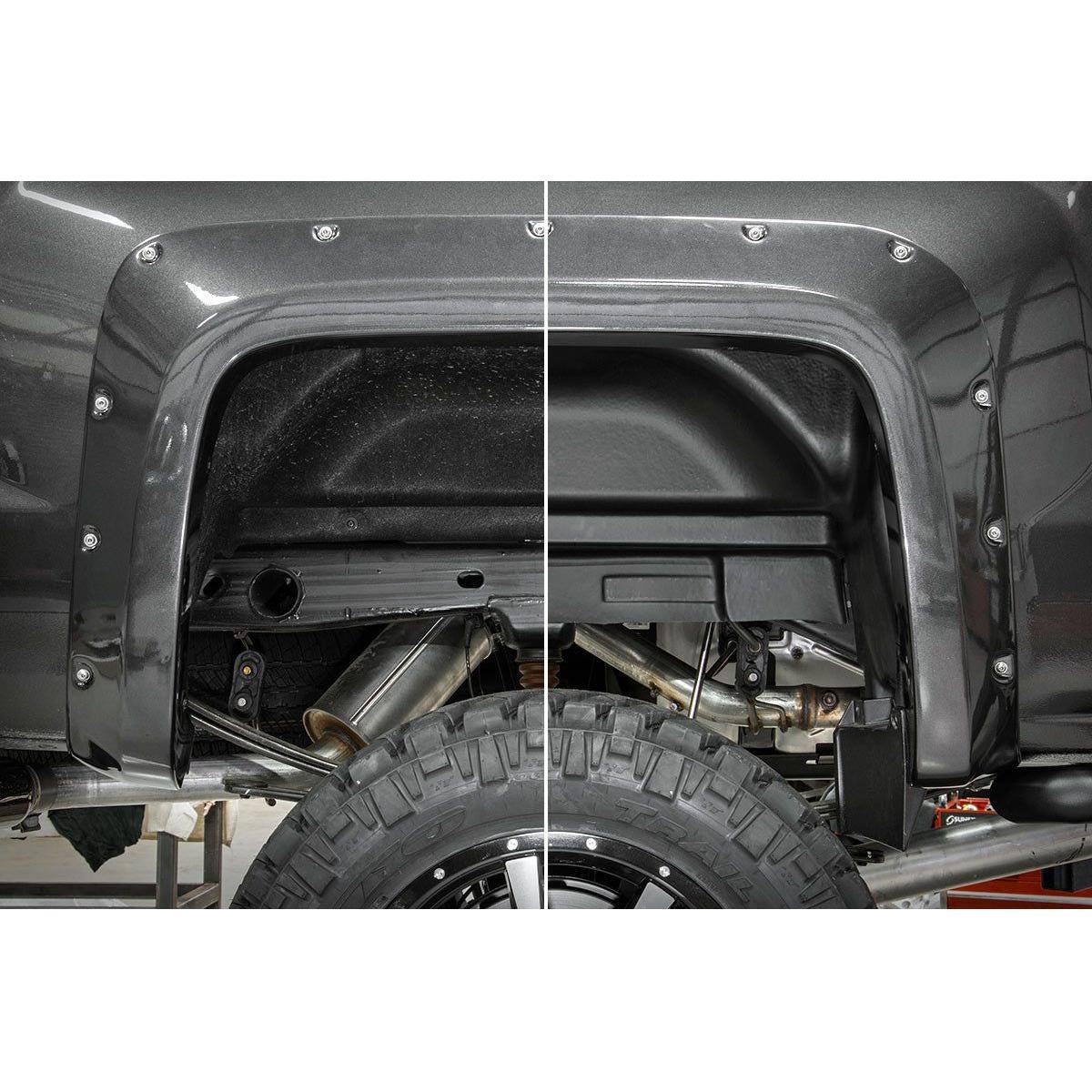 Rough Country Rear Inner Wheel Well Liners, 2014-2019 Sierra LML/L5P - Image 2