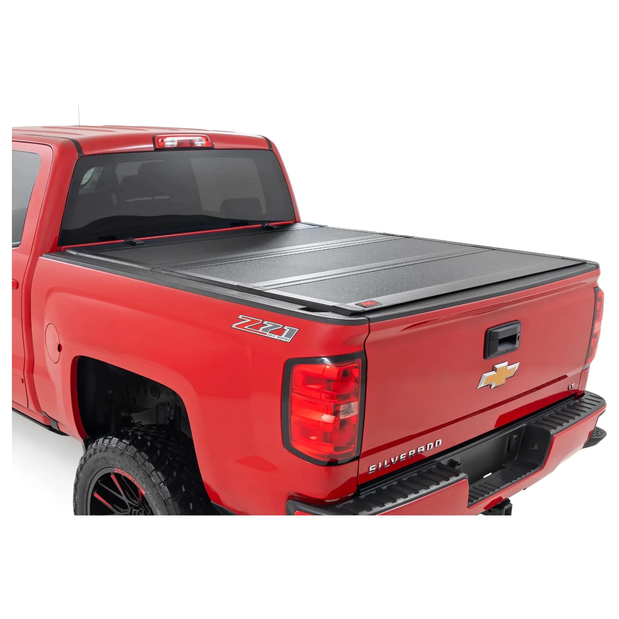 Rough Country Tri-Fold Flip Up Bed Cover, 2014-2019 LML/L5P