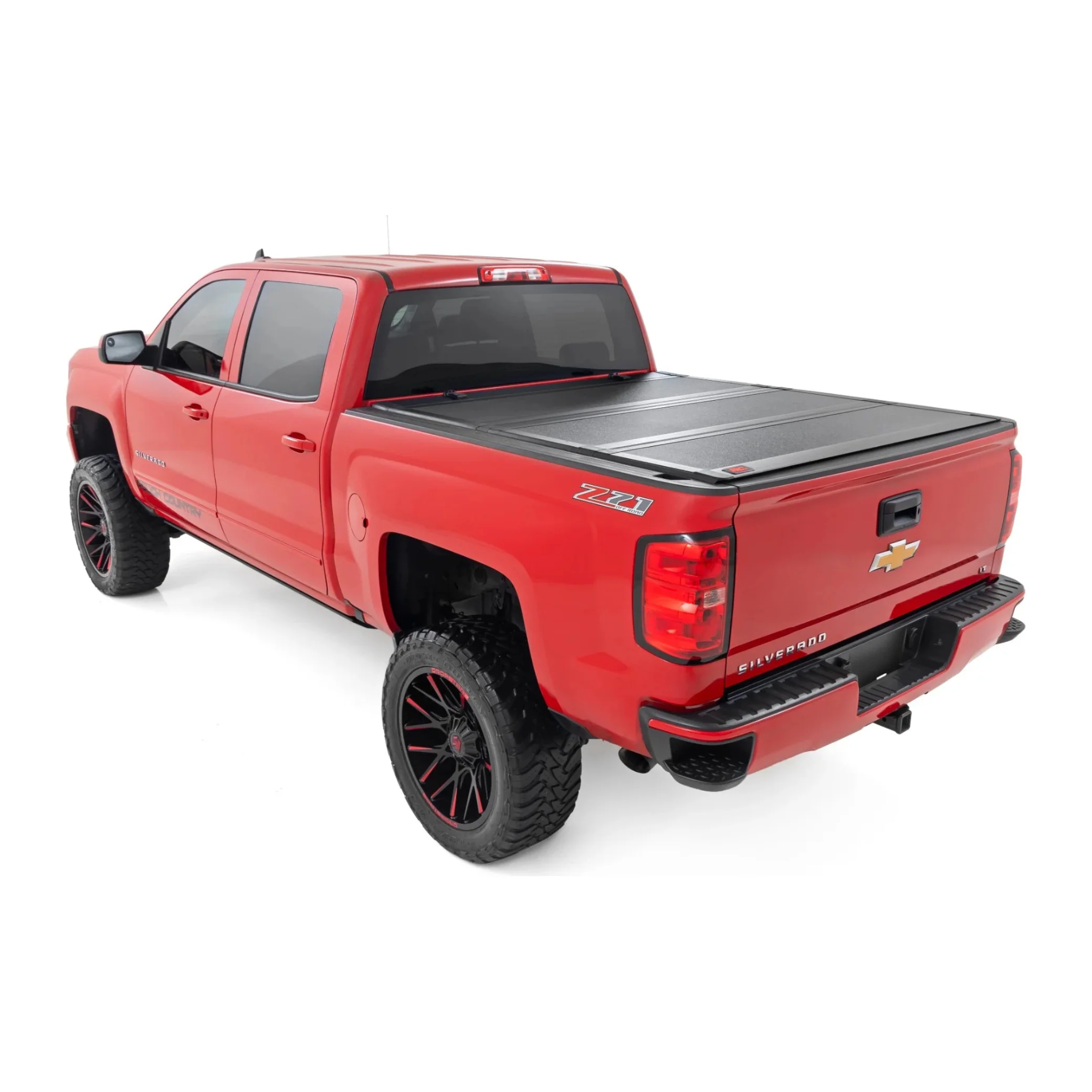 Rough Country Tri-Fold Flip Up Bed Cover, 2014-2019 LML/L5P - Image 2
