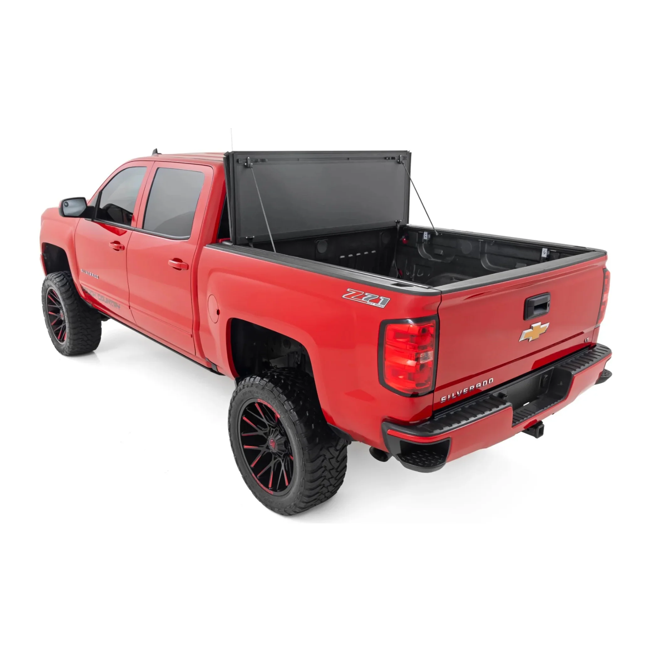 Rough Country Tri-Fold Flip Up Bed Cover, 2014-2019 LML/L5P - Image 4