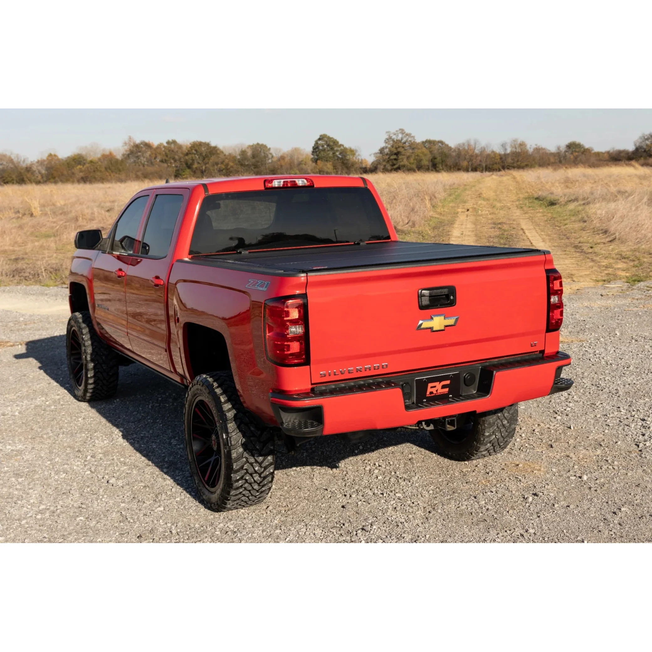 Rough Country Tri-Fold Flip Up Bed Cover, 2014-2019 LML/L5P - Image 5