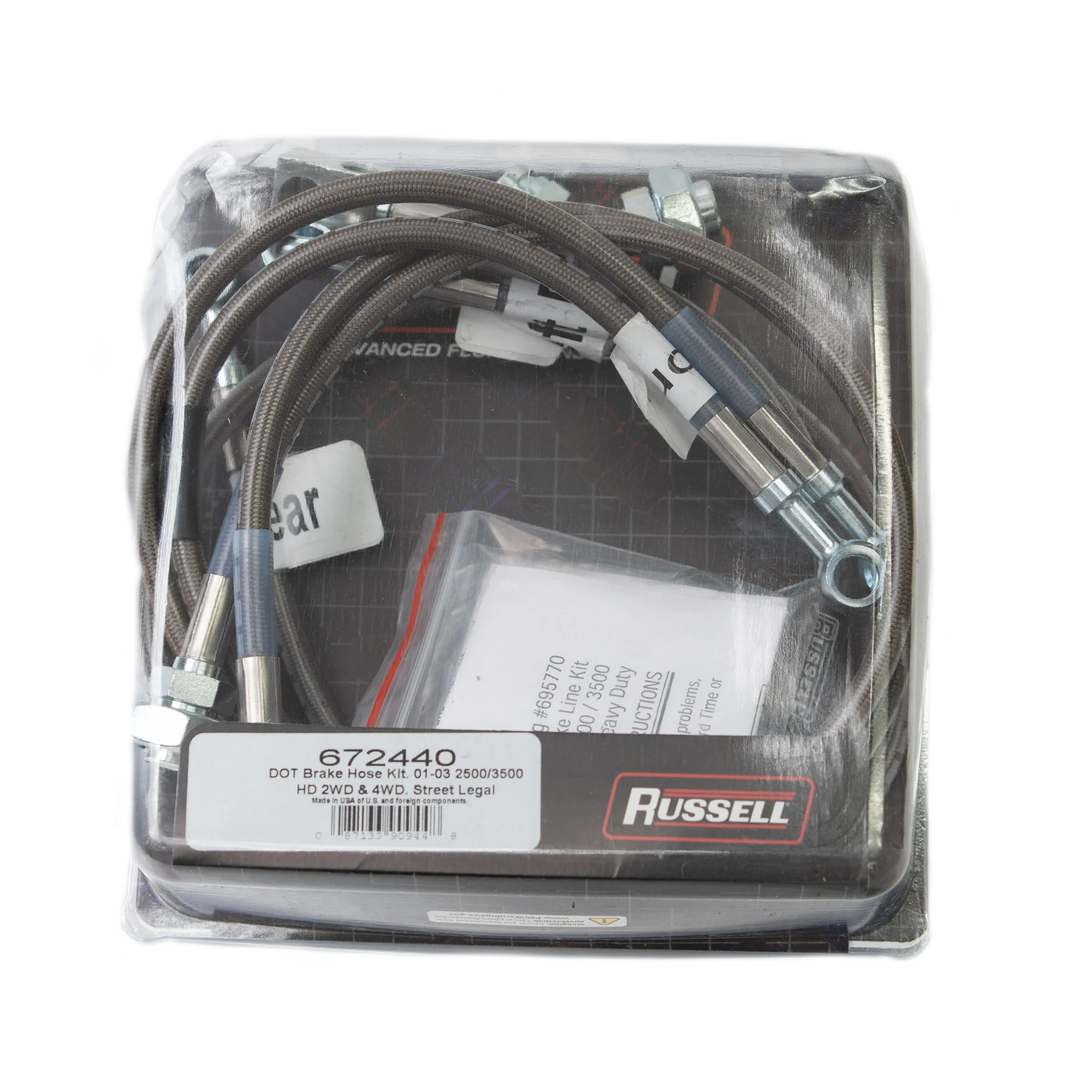 Russell Stainless Steel Brake Lines, 2001-2007 LB7/LLY/LBZ - Image 6