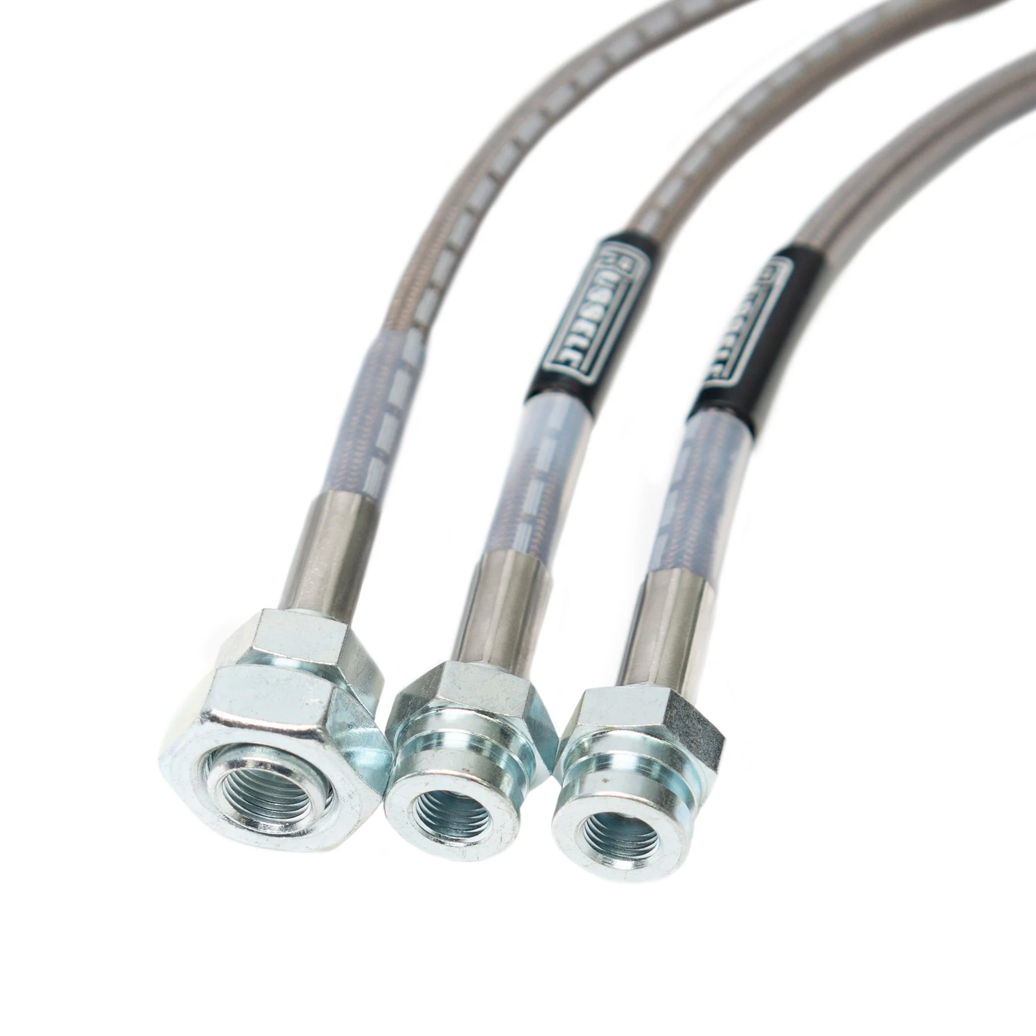 Russell Stainless Steel Brake Lines, 2001-2007 LB7/LLY/LBZ w/ 4" or 6" Lift Kit Only - Image 2