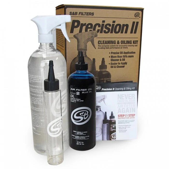 S&B Filters Precision II Cleaning & Oil Kit - Image 2