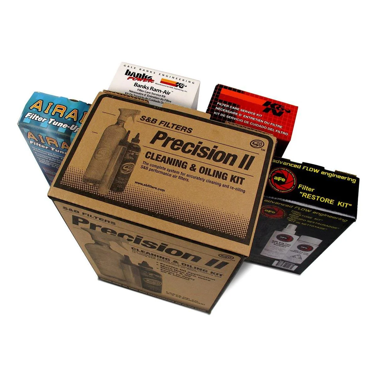 S&B Filters Precision II Cleaning & Oil Kit - Image 3
