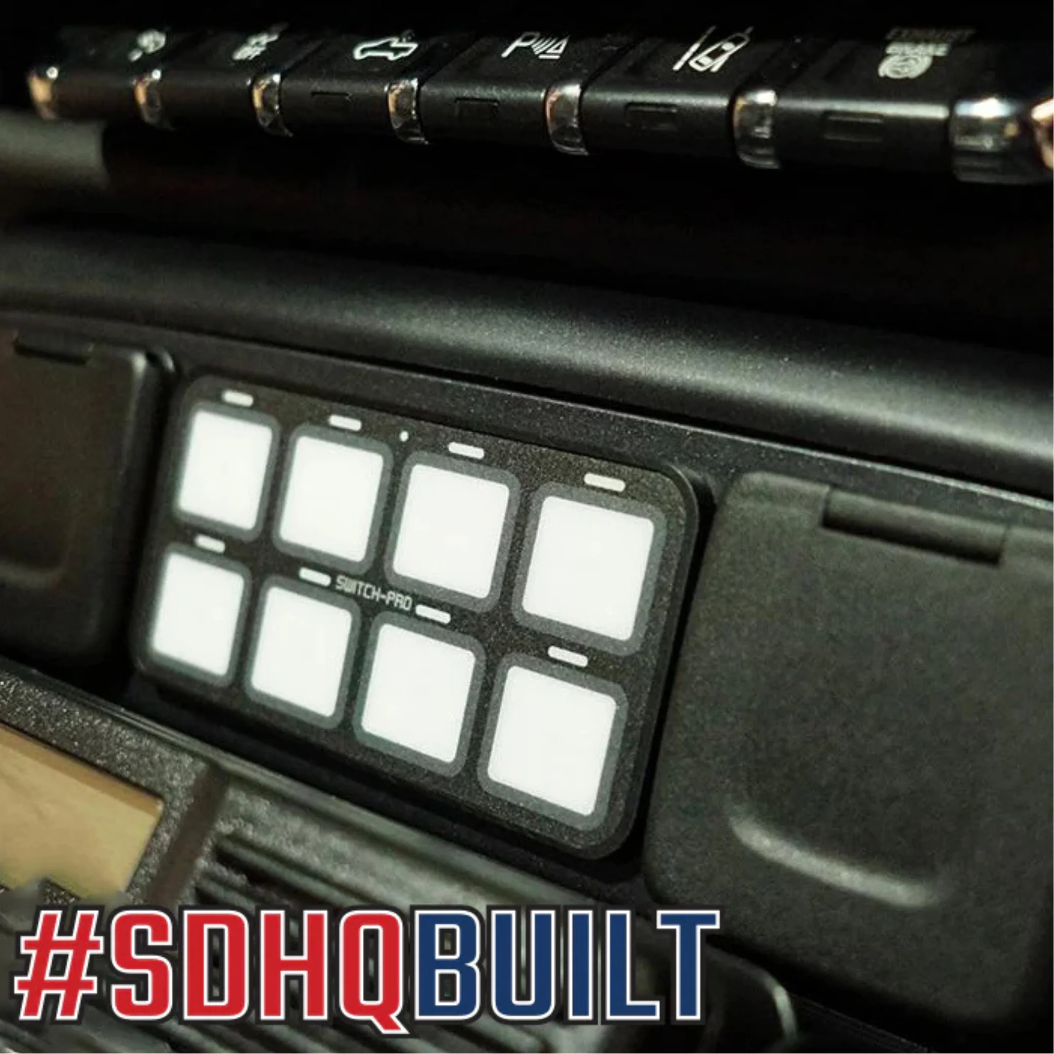 SDHQ Built Switch Pros SP-9100 Keypad Mount, 2015-2019 LML/L5P - Image 5