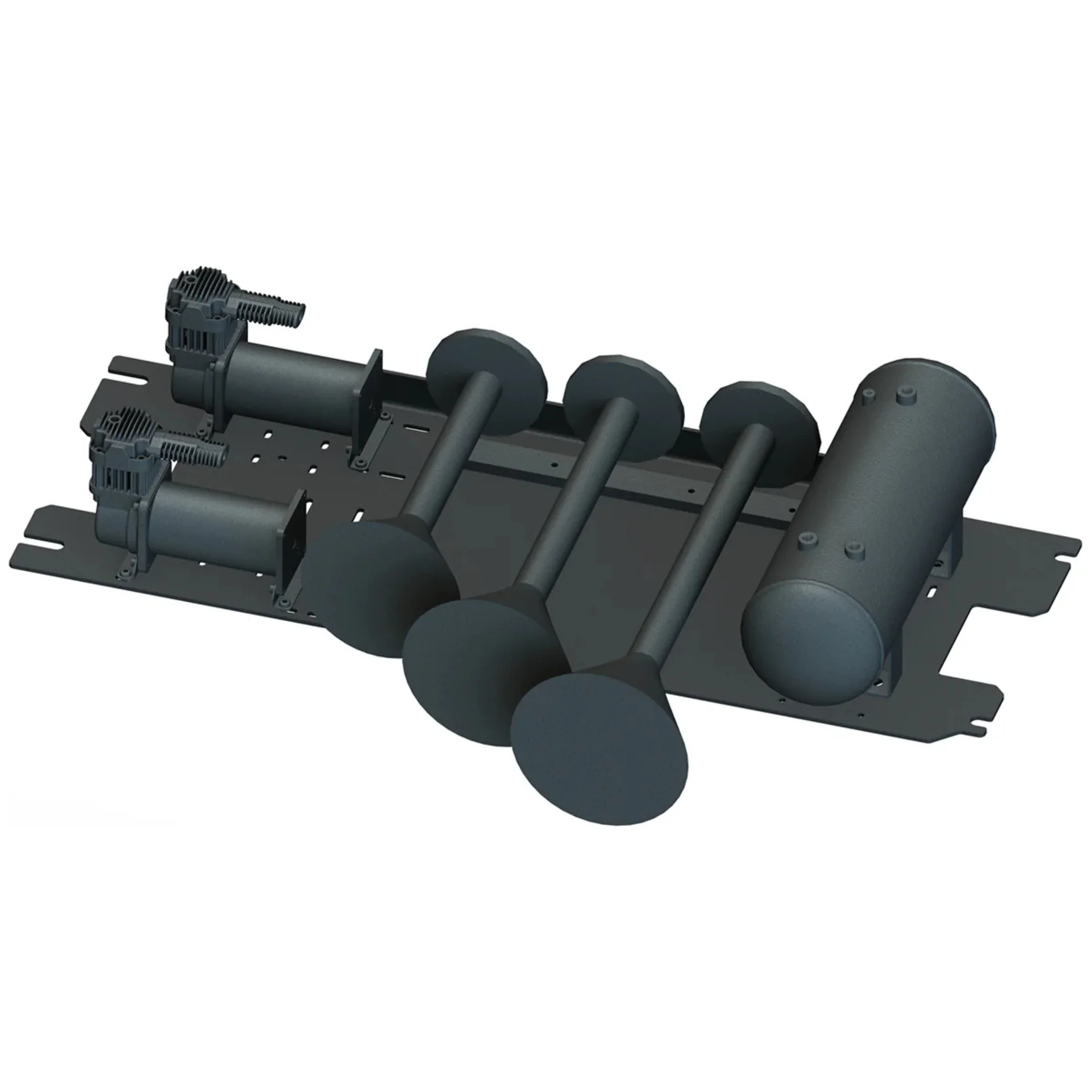 SDHQ Built Under Bed Air Compressor Mount for Long Bed, 2020-2025 L5P - Image 3