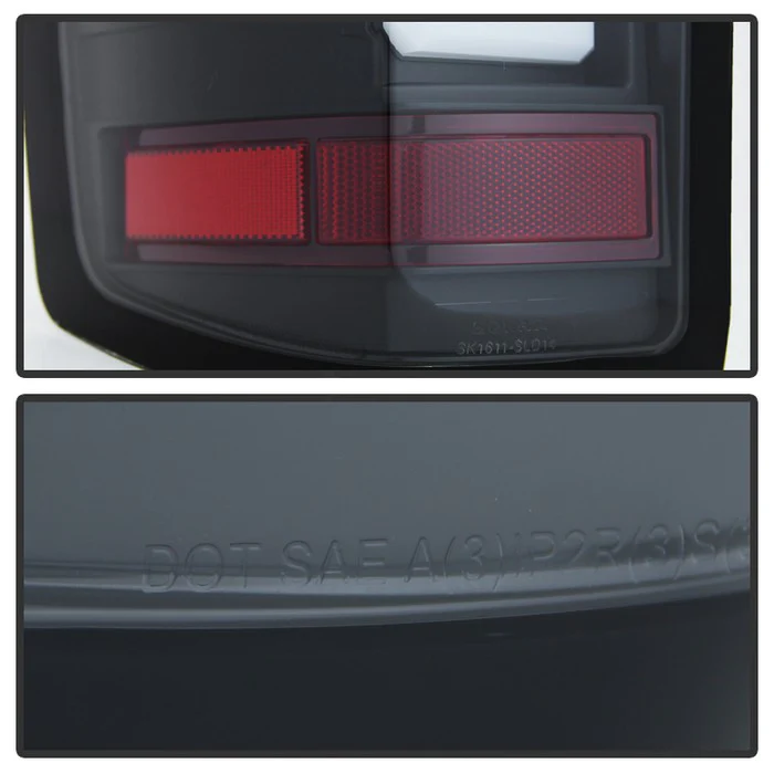 Spyder LED Tail Lights - Black 2015-2016 LML - Image 4