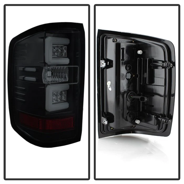 Spyder LED Tail Lights - Black Smoked Silverado 2016-2018 LML/L5P - Image 4