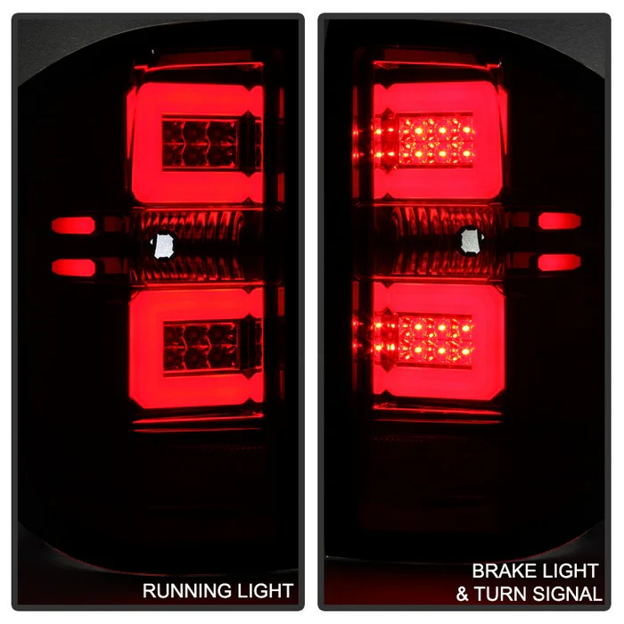 Spyder LED Tail Lights - Red 2015-2016 LML - Image 2