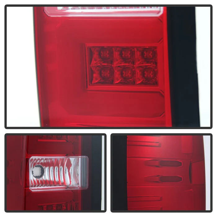 Spyder LED Tail Lights - Red 2015-2016 LML - Image 4