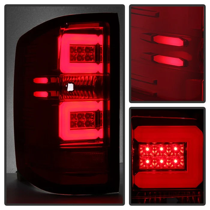 Spyder LED Tail Lights - Red 2015-2016 LML - Image 6