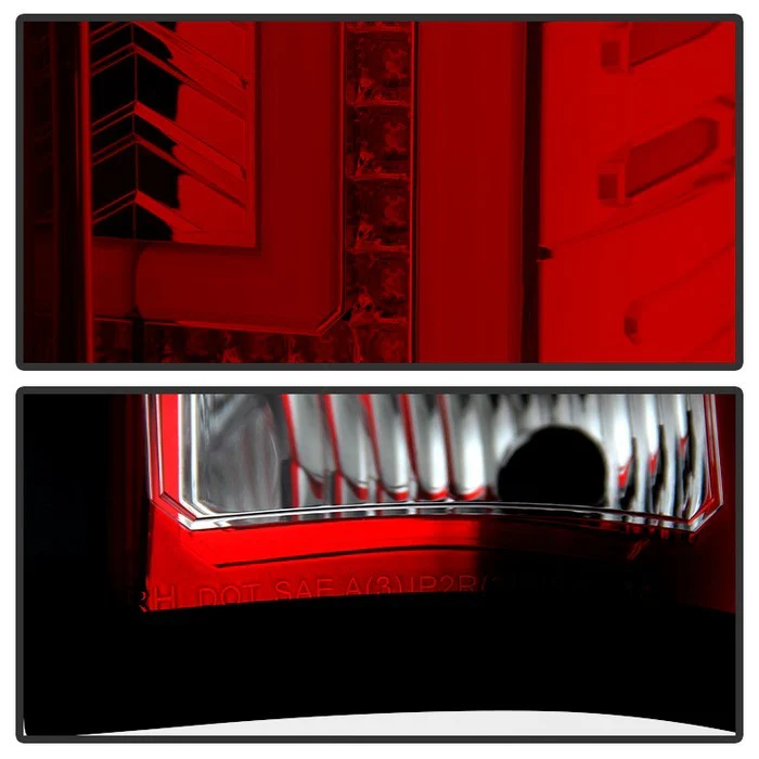 Spyder LED Tail Lights - Red Sierra 2015-2018 LML/L5P - Image 3