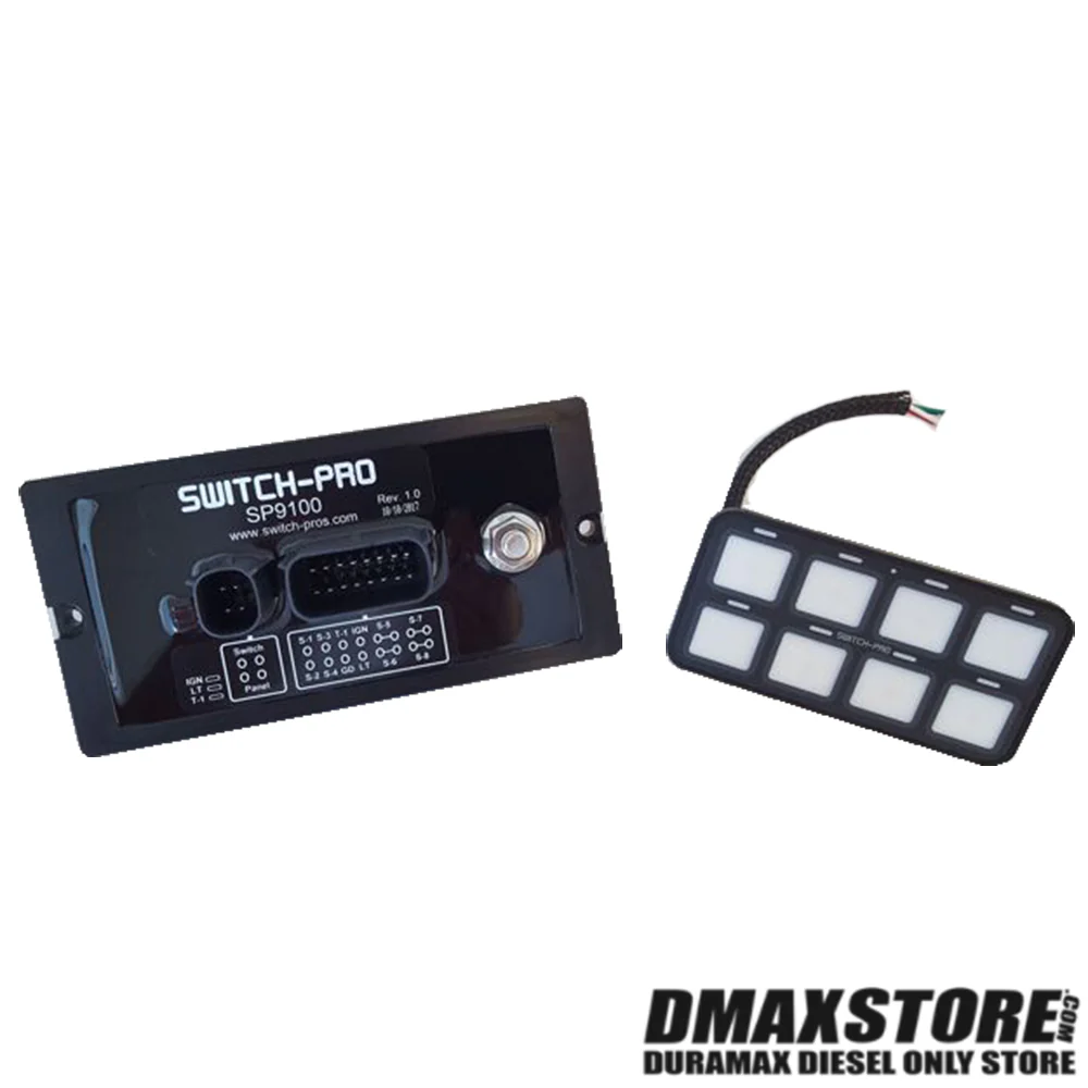 Switch-Pros SP-9100 Bezel Style 8 Switch Panel w/Concealed Mounting Hardware - Image 6