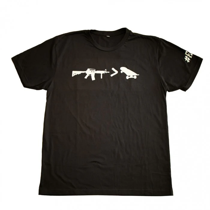 T-Shirt (2nd Amendment Skateboard) - Image 7