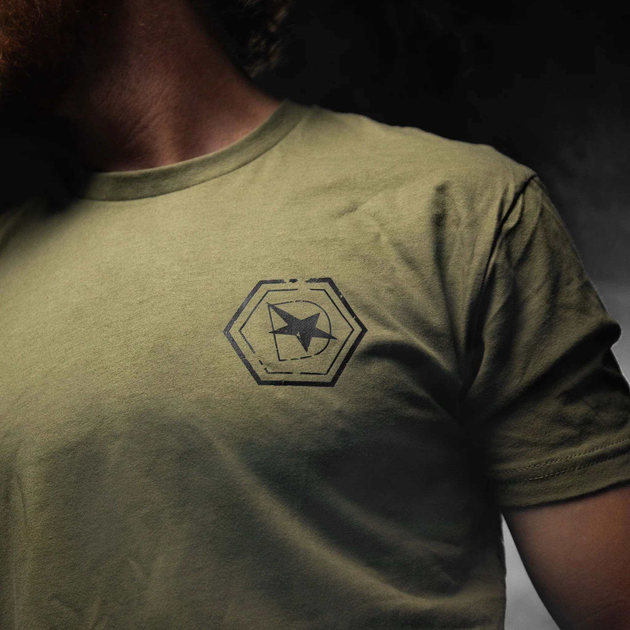 T-Shirt(DMAX Olive Flag) - Image 4