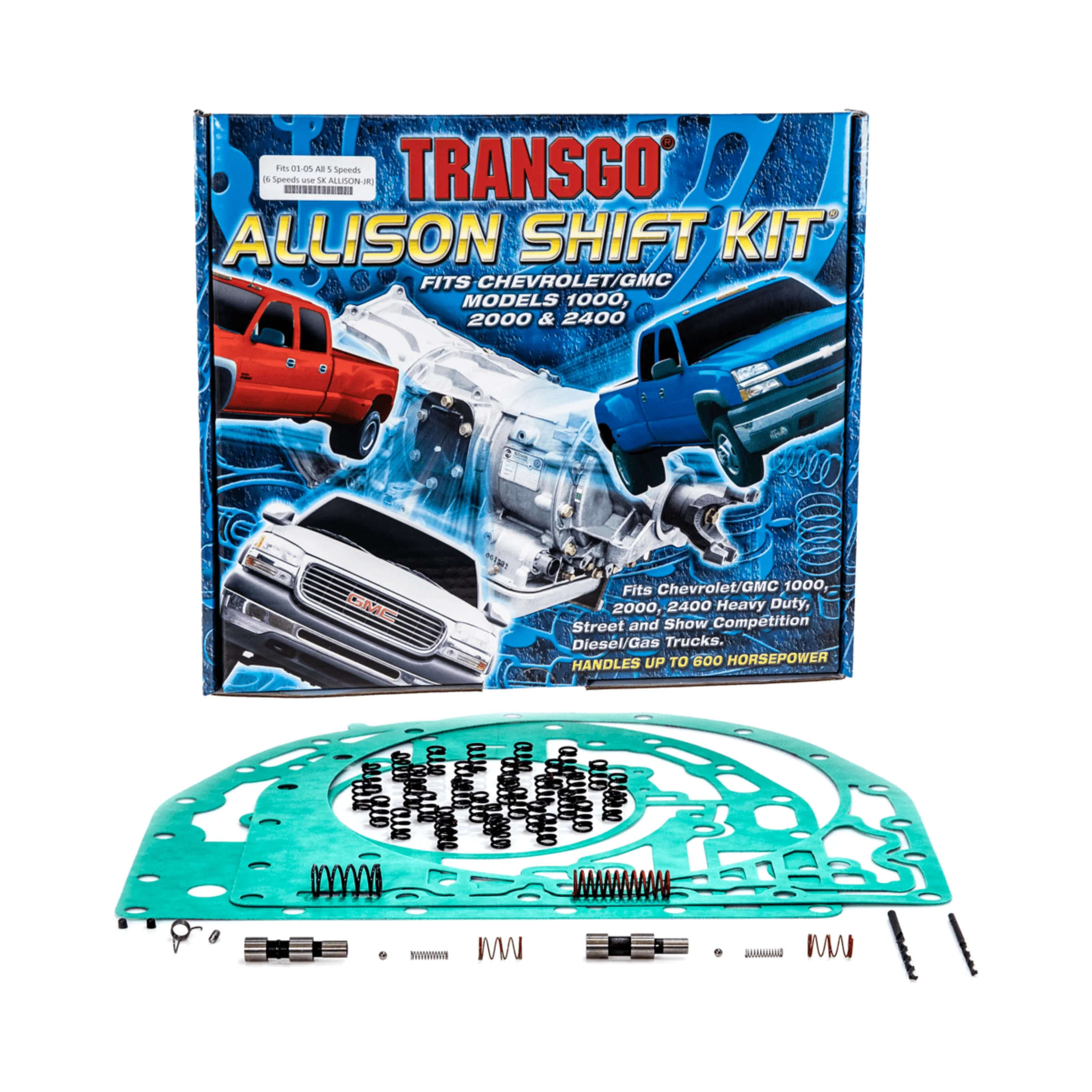 TransGo Allison 1000 Shift Kit, 2001-2005 LB7/LLY - Image 2