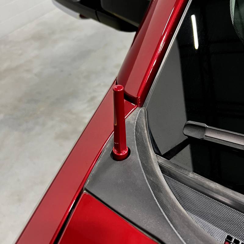 WC Fab GM Billet Tig Torch Stubby Antenna, 2007.5-2019 LMM/LML/L5P, 2020+ L5D - Image 6