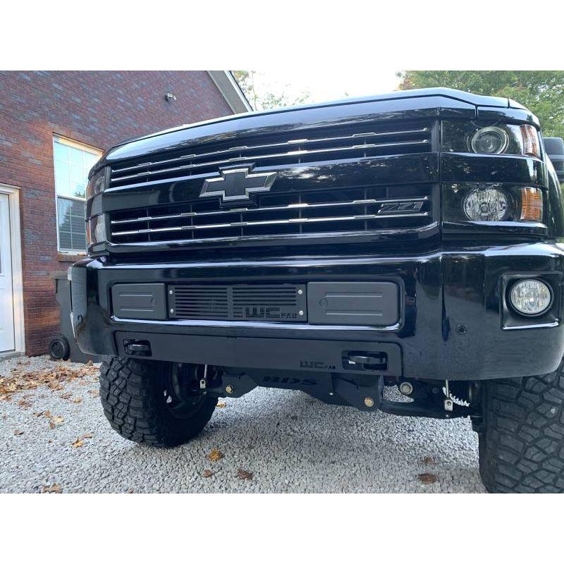 WC Fab Lower Valance Filler Panel w/Tow Hook Cutouts, 2015-2019 LML/L5P Silverado - Image 3