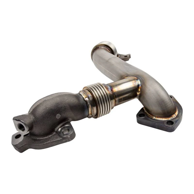 WCFab 2" Stainless Passenger Side Up-Pipe Kit, 2011-2016 LML - Image 2