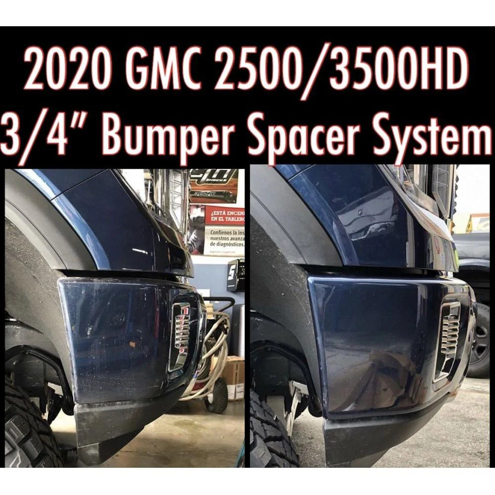 WCM 3/4" Bumper Spacer Kit, 2020-2024 L5P - Image 3