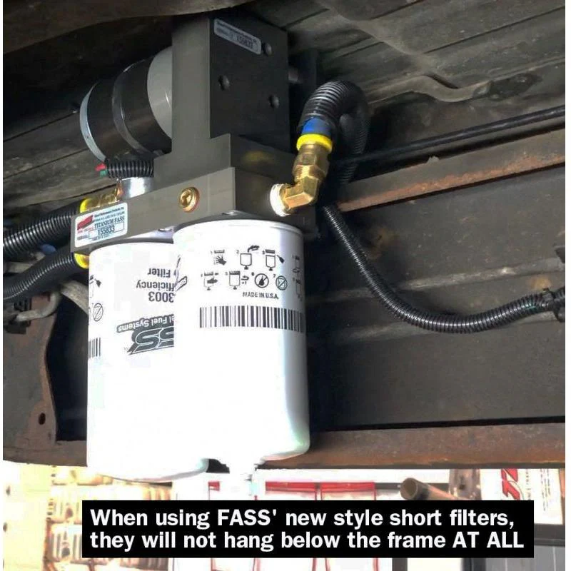 WC Fab Fass Fuel System Relocation Bracket, 2001-2010 LB7/LLY/LBZ/LMM Crew Cab Only - Image 2