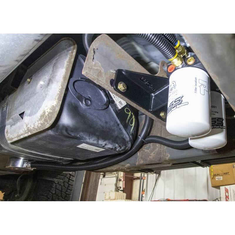 WC Fab Fass Fuel System Relocation Bracket, 2011-2016 LML Crew Cab Only - Image 3