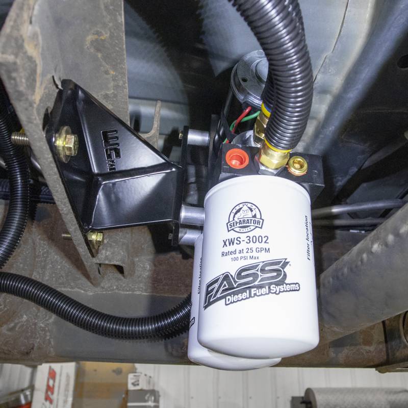 WC Fab Fass Fuel System Relocation Bracket, 2011-2016 LML Crew Cab Only - Image 4